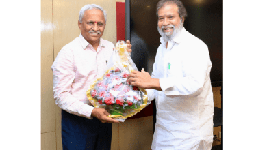 तेलंगाना के स्वास्थ्य मंत्री दामोदर राजनरसिम्हा और NMC अध्यक्ष की बैठक