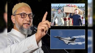 ओवैसी ने पाकिस्तान के विमान हमले पर सवाल उठाए