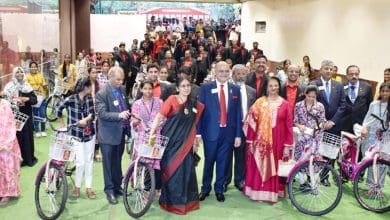 लॉयंस क्लब ऑफ हैदराबाद नॉर्थ की हीरक जयंती समारोह का दृश्य