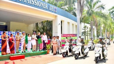 साइबराबाद की शी टीम्स के लिए 12 होण्डा एक्टिवा स्कूटर