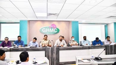 मानसून की तैयारियों की समीक्षा, जलभराव समाधान और यातायात व्यवस्थापन के लिए जीएचएमसी ने दिए आवश्यक निर्देश।