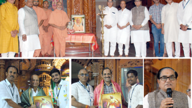 बाल संस्कार शिविर में बच्चों को संस्कार, योग और ध्यान सिखाए जा रहे हैं।
