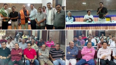 श्री गुजराती सेवा मंडल की सभा में भवन नवीनीकरण की बैठक