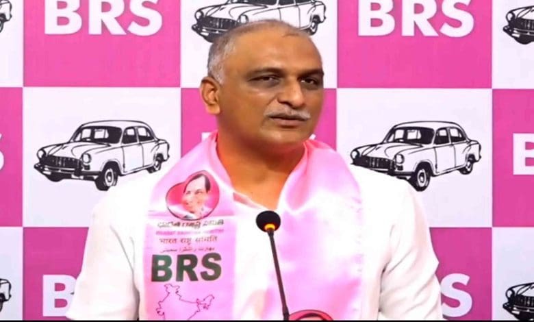 हरीश राव ने मुख्यमंत्री पर तेलंगाना से गद्दारी का आरोप लगाया