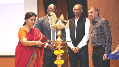 हैदराबाद में पेटेंट प्रशिक्षण कार्यक्रम का उद्घाटन करते अधिकारी