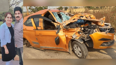 निर्मल कार वैन टक्कर में मृत पिता-पुत्री और घायल चालक