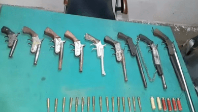 हयातनगर पुलिस ने आर्म्स एक्ट के तहत मामला दर्ज किया