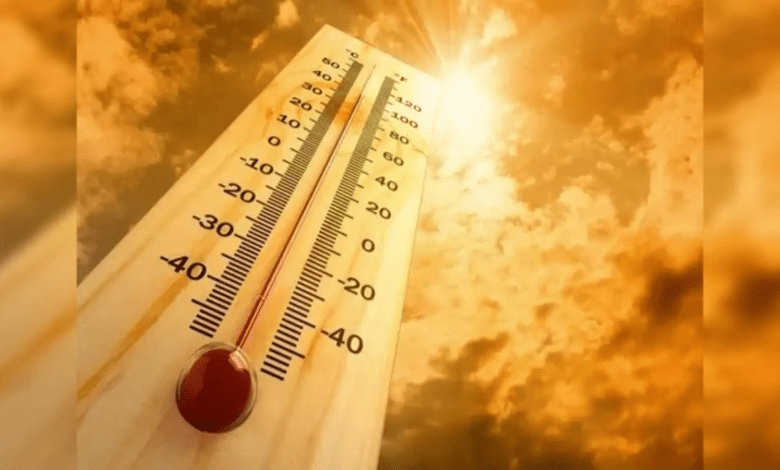 तेलंगाना मंत्री श्रीनिवास रेड्डी सचिवालय में हीटवेव पर समीक्षा करते हुए