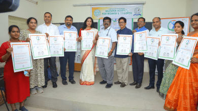 नीलोफर हॉस्पिटल में AI आधारित अमृत स्वस्थ भारत टूल का उद्घाटन समारोह