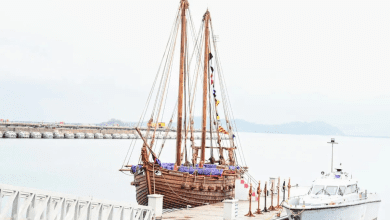 पारंपरिक तकनीक से निर्मित जहाज से समुद्री विरासत का सम्मान