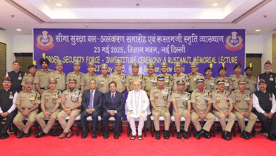 बीएसएफ की भूमिका को सराहा, आंतरिक सुरक्षा में योगदान