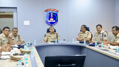 साइबराबाद में ट्रैफिक सुधार हेतु पुलिस आयुक्तालय की बैठक