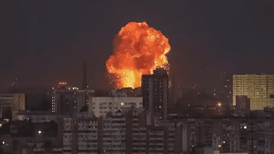 कीव पर रूस का भीषण ड्रोन और मिसाइल हमला, 15 घायल