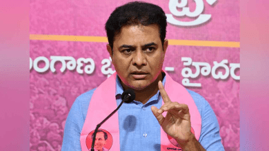 केटीआर प्रेस कॉन्फ्रेंस में कविता के पत्र और रेवंत रेड्डी पर बोलते हुए