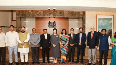 मंत्री सिम एन और भारतीय प्रतिनिधिमंडल की आतंकवाद विरोधी बैठक