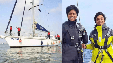 INSV तारिणी की वापसी पर गोवा में आयोजित समारोह की छवि