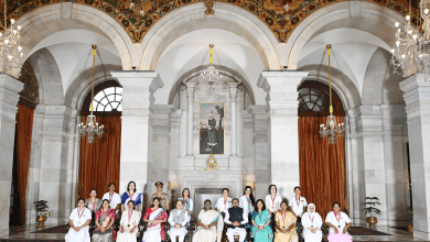 राष्ट्रपति मुर्मु ने राष्ट्रीय फ्लोरेंस नाइटिंगेल पुरस्कार 2025 प्रदान किए