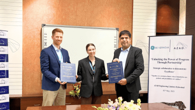 आजाद इंजीनियरिंग और GE Vernova के बीच आपूर्ति अनुबंध पर हस्ताक्षर समारोह