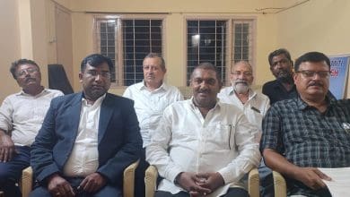 जन सेवा संघ की केंद्रीय समिति की बैठक का दृश्य