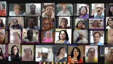 कादम्बिनी क्लब की 394वीं मासिक गोष्ठी में साहित्यिक चर्चा