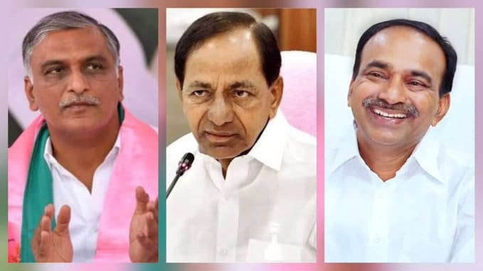 कालेश्वरम लिफ्ट सिंचाई परियोजना के तहत जांच आयोग की सुनवाई: हरीश राव, केसीआर तथा ईटेला