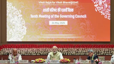 नीति आयोग गवर्निंग काउंसिल की बैठक की झलक