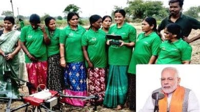 पीएम मोदी ने ड्रोन दीदी को स्काई वॉरियर कहा