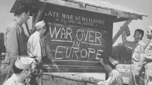 8 मई 1945: यूरोप में द्वितीय विश्व युद्ध की समाप्ति का प्रतीक V-E Day"