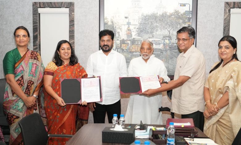 तेलंगाना सरकार ने सरकारी स्कूलों को तकनीकी सेवा दी