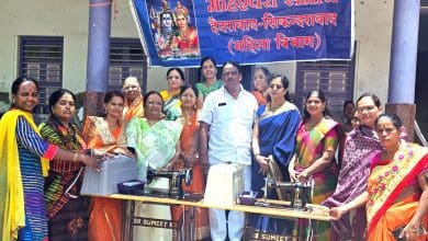 माहेश्वरी महिला विभाग ने जरूरतमंदों को सिलाई मशीनें दीं