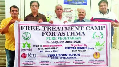 निशुल्क आयुर्वेदिक अस्थमा शिविर 8 जून कोठी में आयोजित
