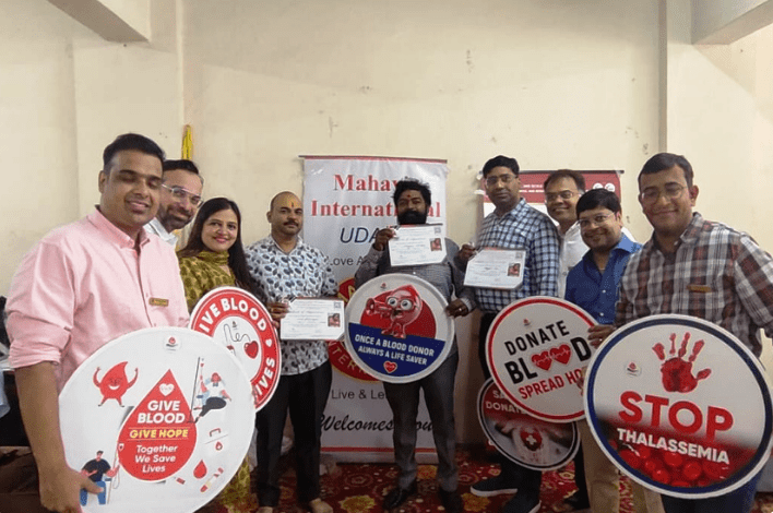 महावीर उड़ान रक्तदान शिविर में समाजसेवा की मिसाल