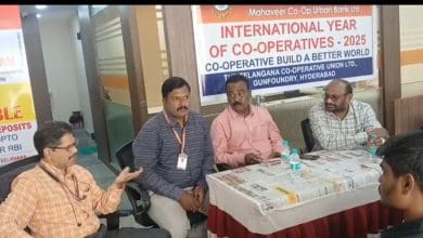 महावीर बैंक नागोल शाखा में अंतरराष्ट्रीय सहकारिता वर्ष 2025 जागरूकता कार्यक्रम