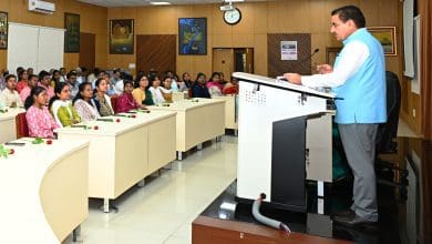 नार्म हैदराबाद में पीजीडीएम-एबीएम 17वें बैच के स्वागत समारोह की तस्वीर