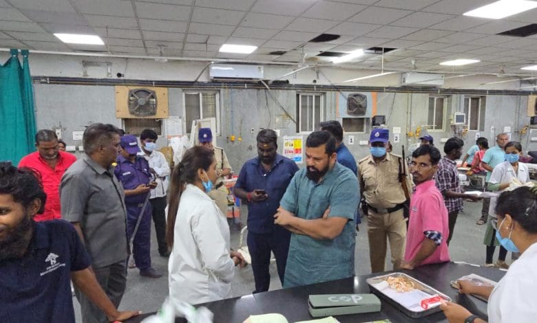 विधायक ने उस्मानिया अस्पताल की दुर्दशा उजागर की