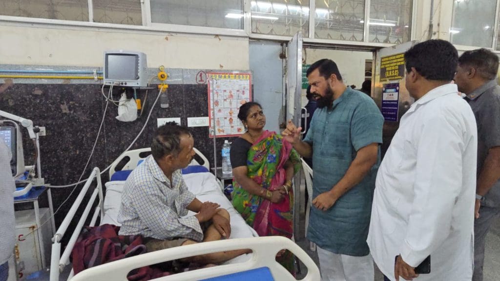 विधायक ने उस्मानिया अस्पताल की दुर्दशा उजागर की