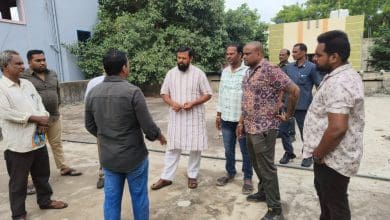 इमलियाबाग सामुदायिक भवन की मरम्मत कार्य शुरू