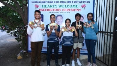 तेलंगाना राज्य स्तरीय शूटिंग चैम्पियनशिप में लीशा किरण का स्वर्णिम प्रदर्शन