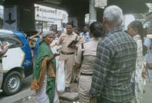 भिखारी मुक्त हैदराबाद अभियान का दृश्य, जिसमें जीएचएमसी द्वारा पुनर्वास और सामाजिक सहयोग के प्रयास दर्शाए गए हैं।