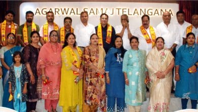 मलकपेट में अग्रवाल समाज की नई शाखा उद्घाटन समारोह