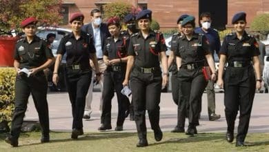नेशनल डिफेंस एकेडमी की महिला कैडेट्स की पासआउट परेड