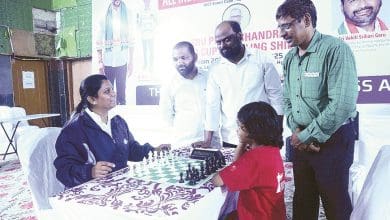 इंटरनेशनल मास्टर कीर्ति गंटा की शतरंज प्रतियोगिता में जीत