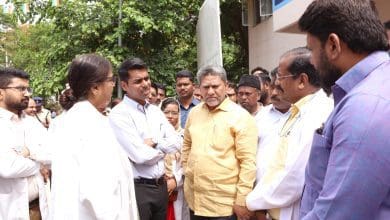 गोलकोंडा क्षेत्रीय अस्पताल में कलेक्टर का निरीक्षण दौरा