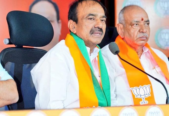 ईटेला राजेंदर का बीआरएस के 100 सीटों पर बयान