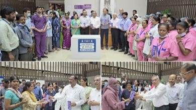 महावीर अस्पताल द्वारा माइंडफुल मॉर्निंग कार्यक्रम में बांस ब्रश वितरण और पर्यावरण संरक्षण का संदेश