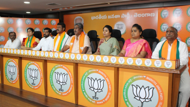 GHMC बैठक से पहले भाजपा नेताओं द्वारा प्रेस कॉन्फ्रेंस में रणनीति साझा