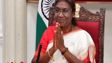 इंदौर यात्रा पर राष्ट्रपति द्रौपदी मुर्मू की फाइल फोटो