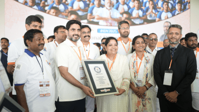 विशाखापट्टनम योग दिवस रिकॉर्ड