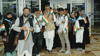 ऑपरेशन सिंधु के तहत ईरान से आए तेलुगु भाषी परिवार दिल्ली एयरपोर्ट पर”