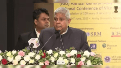 उप राष्ट्रपति जगदीप धनखड़ प्रीएम्बल पर बोलते हुए